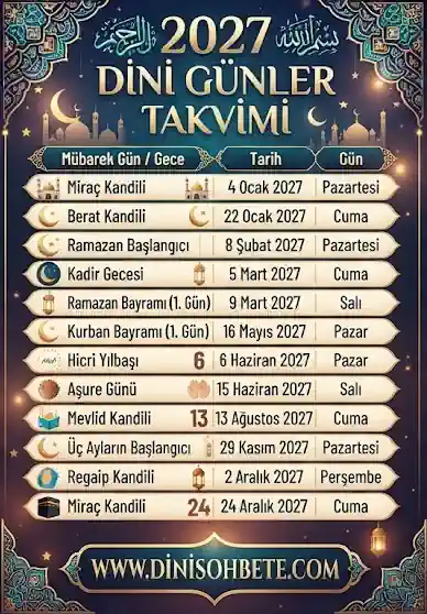 Dini Günler Takvimi