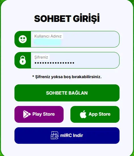 Normal Sohbet Odaları